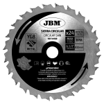 SEGA CIRCOLARE 24 DENTI PER METALLO JBM
