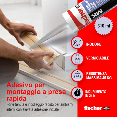 SIGILLANTE ADESIVO DI MONTAGGIO MK FISCHER