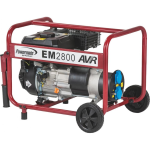 PRAMAC GRUPPO ELETT.EM2800 MONOFASE AVV.STRAPPO