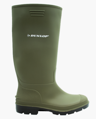 STIVALE VERDE PVC DUNLOP EUROPROTECTION