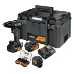 TRAPANO AVVITATORE A PERCUSSIONE 18V 2BATT 5AH DEWALT