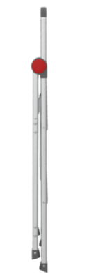 SGABELLO MINI-SLIMSTEP 3 GRADINI IN ALLUMINIO GIERRE