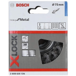 X-LOCK SPAZZOLA TAZZA 75X0,35MM BOSCH