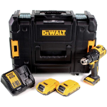 TRAPANO AVVITATORE A PERCUSSIONE 18V 2BATT. 2Ah DCD709D2T DEWALT