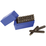 PUNZONI ACCIAIO LETTERE MM 8 LTF