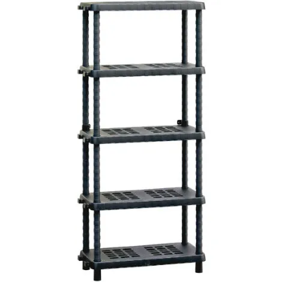 Prodotto: MOBTIDY814NE - SCAFFALE IN PLASTICA 4 RIP.814 - MOBIL PLASTIC  (STORAGE MAGAZZINO - CONTENITORI); TIDY814NE