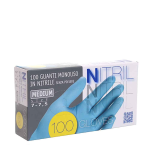 GUANTI NITRILE MONOUSO PZ 100 NEW (Es. art.124 DL 34/2020)