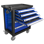 CARRELLO BLU 6 CASSETTI CON ATTREZZATURA JBM