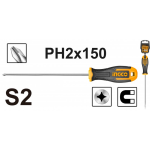 CACCIAVITE PHILLIPS 6-150MM INGCO