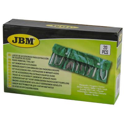 KIT DI ACCESSORI PER L'ESTRAZIONE DI IMPIANTI AUDIO