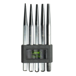 SET DI 5 PUNZONI CONICI JBM