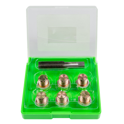 JBM SET DI RIPARAZIONE DEL FILETTO DEI TAPPI DELLE COPPE D'OLIO