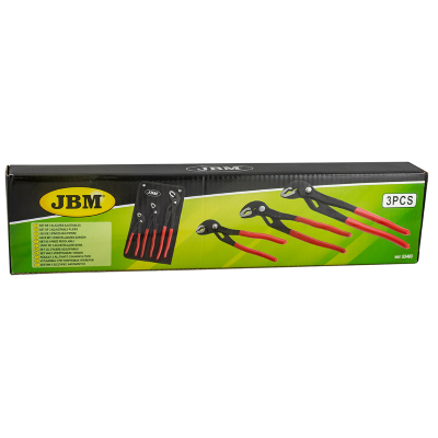 SET 3 PINZE REGOLABILI JBM