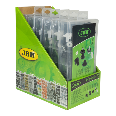 SET 79 PZ.CLIP PER PANNELLI JBM