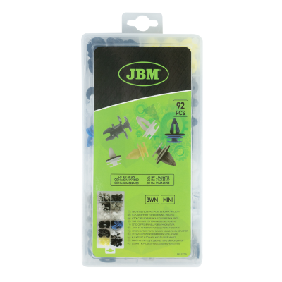 SET 92 PZ.CLIP PER PANNELLI JBM